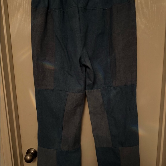 Smiffys Denim - 70’s inspired wide leg window pane jeans